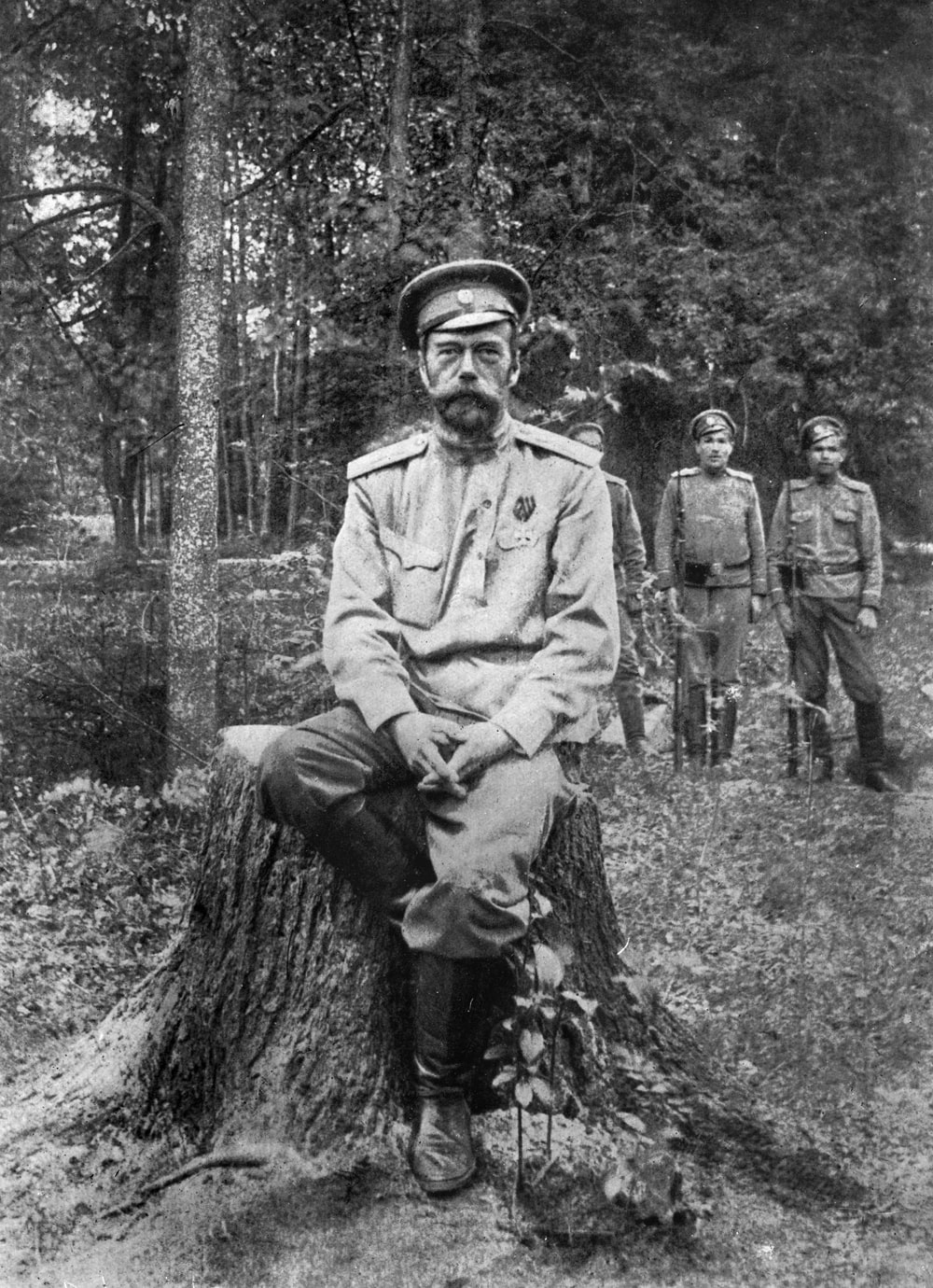 Fotografiya-Nikolaya-Romanova-posle-ego-otrecheniya