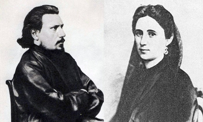Nikolay-Leskov-i-ego-vtoraya-zhena-Ekaterina-Bubnova