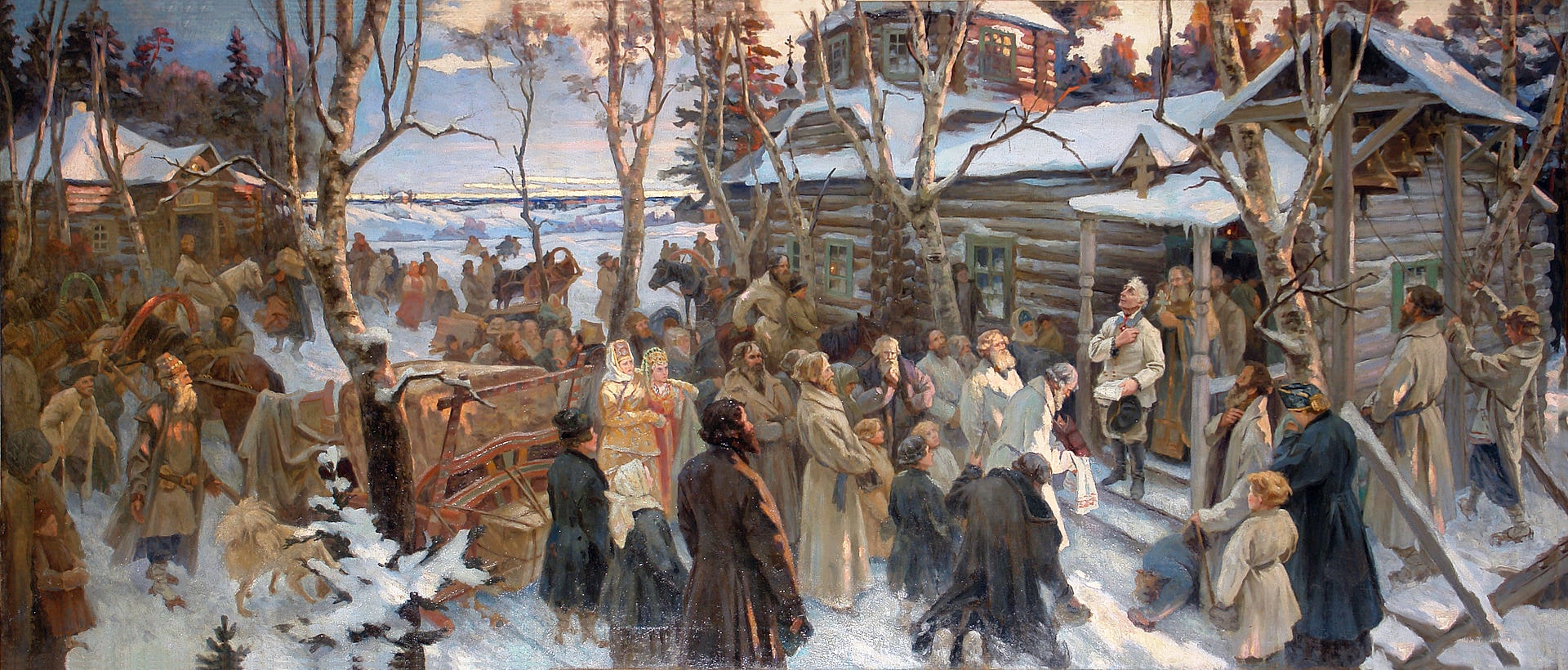 Ot'ezd-A.-V.-Suvorova-iz-sela-Konchanskogo-v-pohod-1799-g