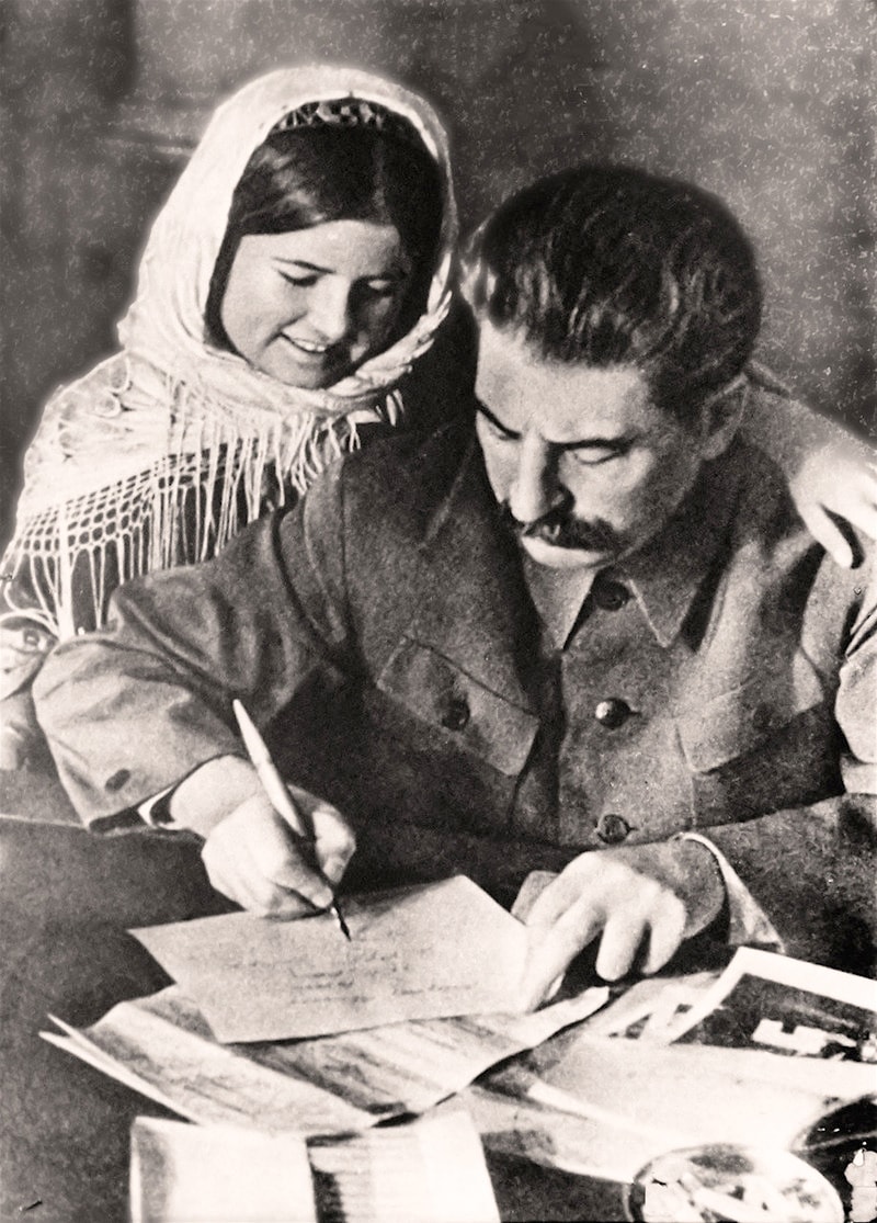 Stalin-i-tadzhikskaya-devochka