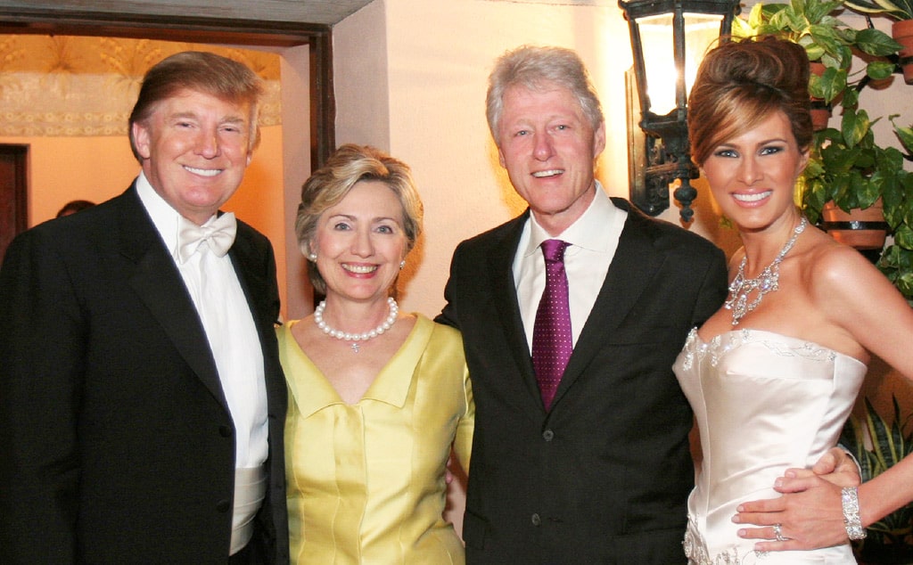 donald-tramp-hillari-klinton-bill-klinton-i-melaniya-tramp